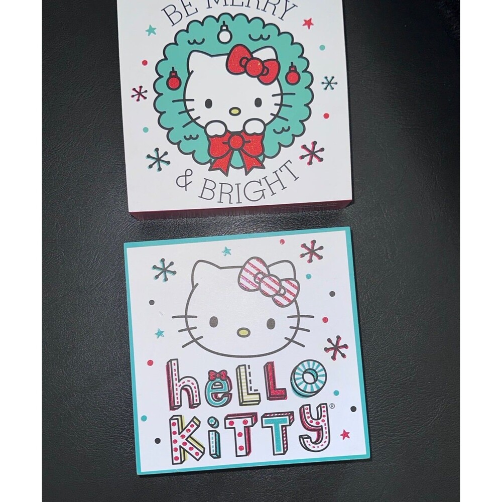 Hello Kitty 6x6 Xmas Wood Frames Bundle